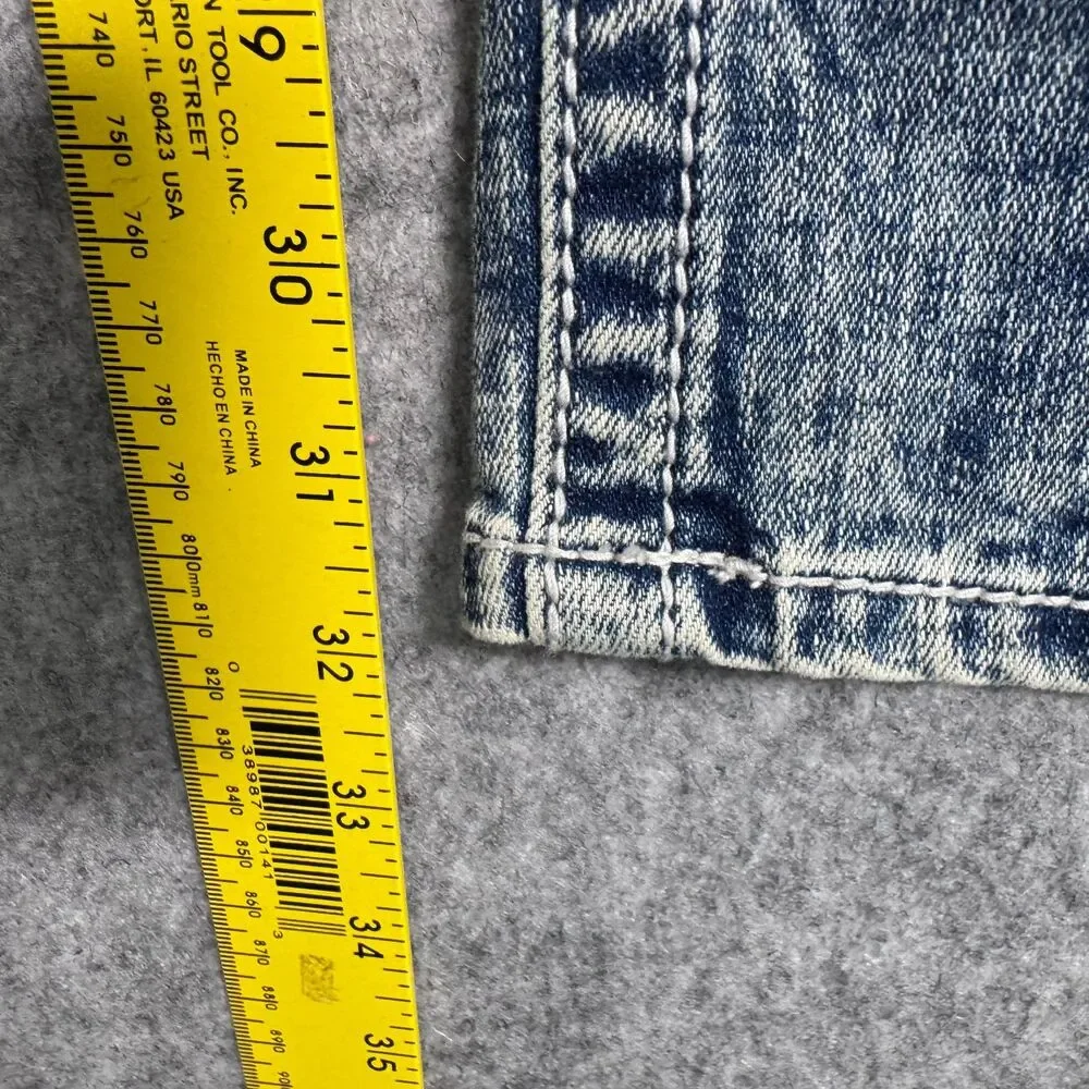 Salvage Anarchy Straight Relaxed Fit Jeans Mens 34R Blue